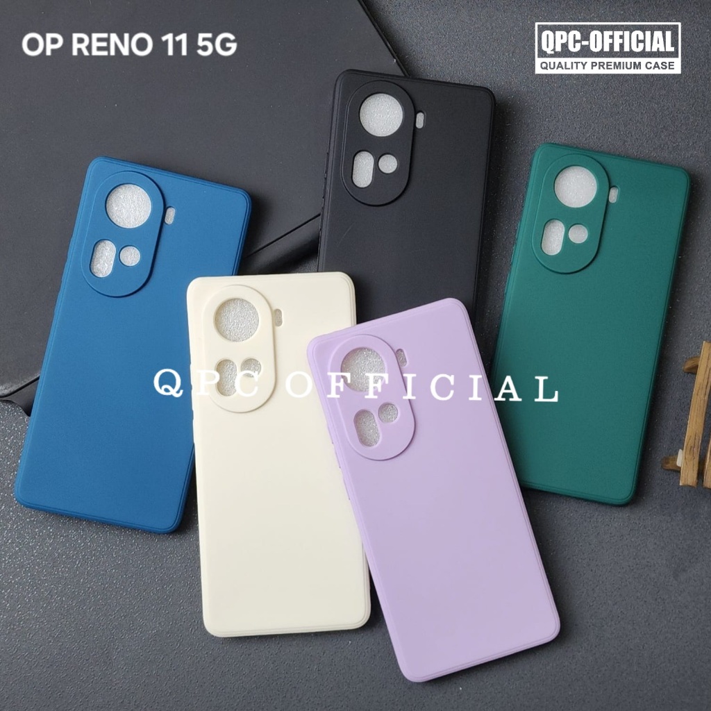 Oppo Reno 11 5g Oppo Reno 11 Pro Oppo Reno 11F Softcase Macaron Square / Case Square Edge Case Oppo 