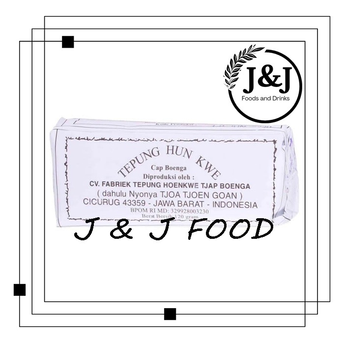 

Tepung Hun Kwe Cap Boenga 120 Gram x 10 Bks