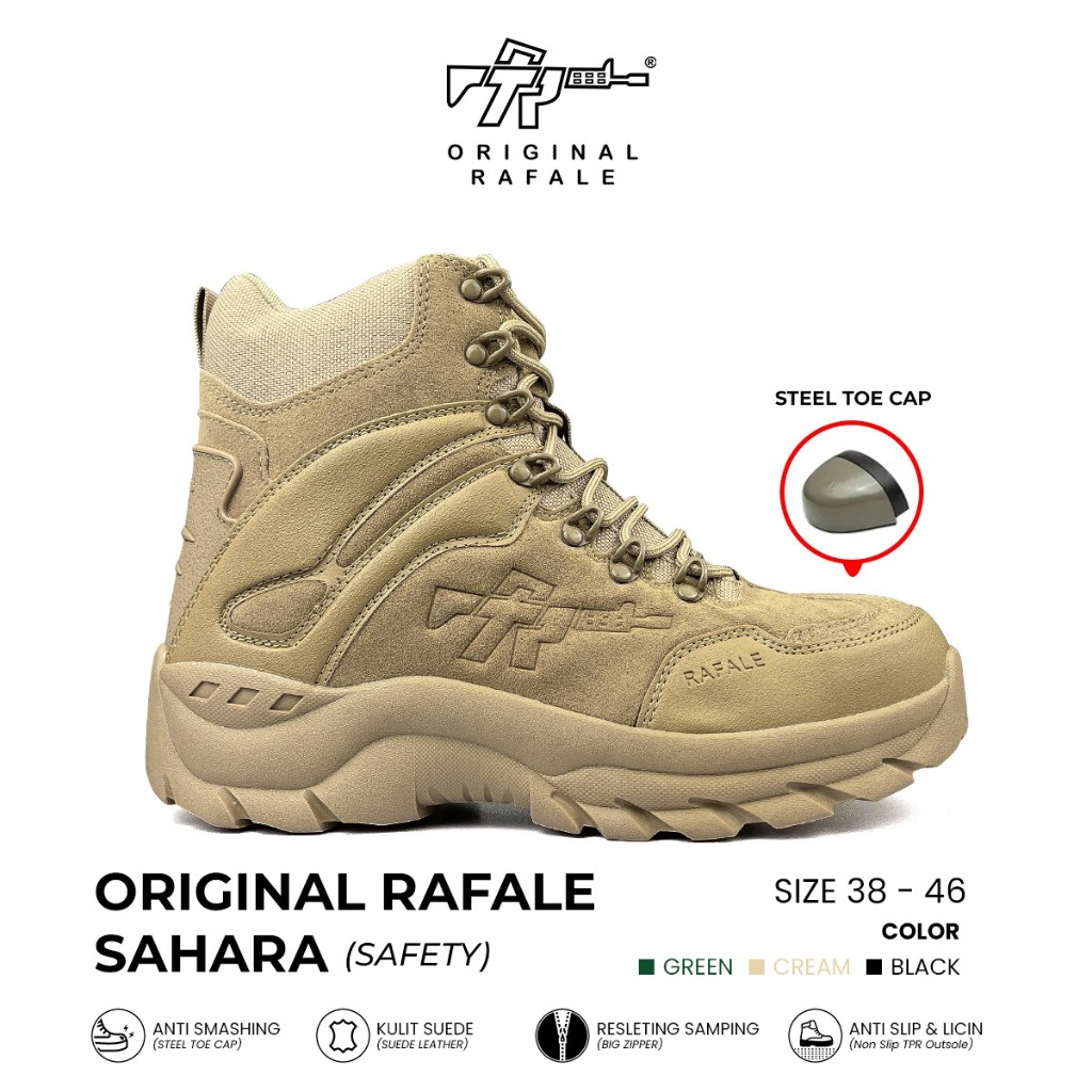 Sepatu Tactical Original Rafale Sahara Safety Gurun