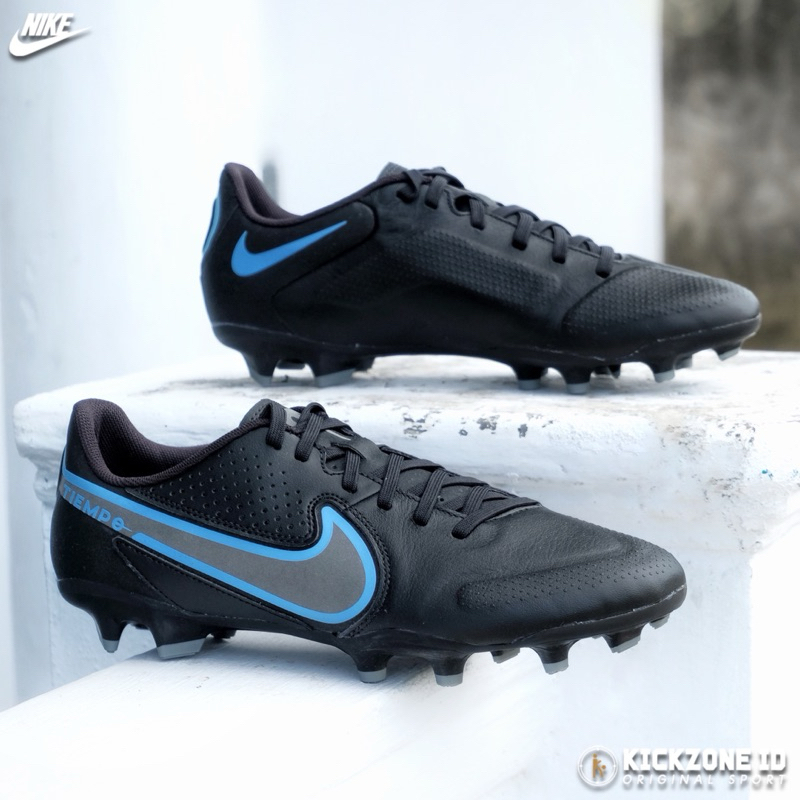 Sepatu Bola Nike Legend 9 Academy FG - Black Iron Grey DA1174004 Original BNIB - Nike Tiempo