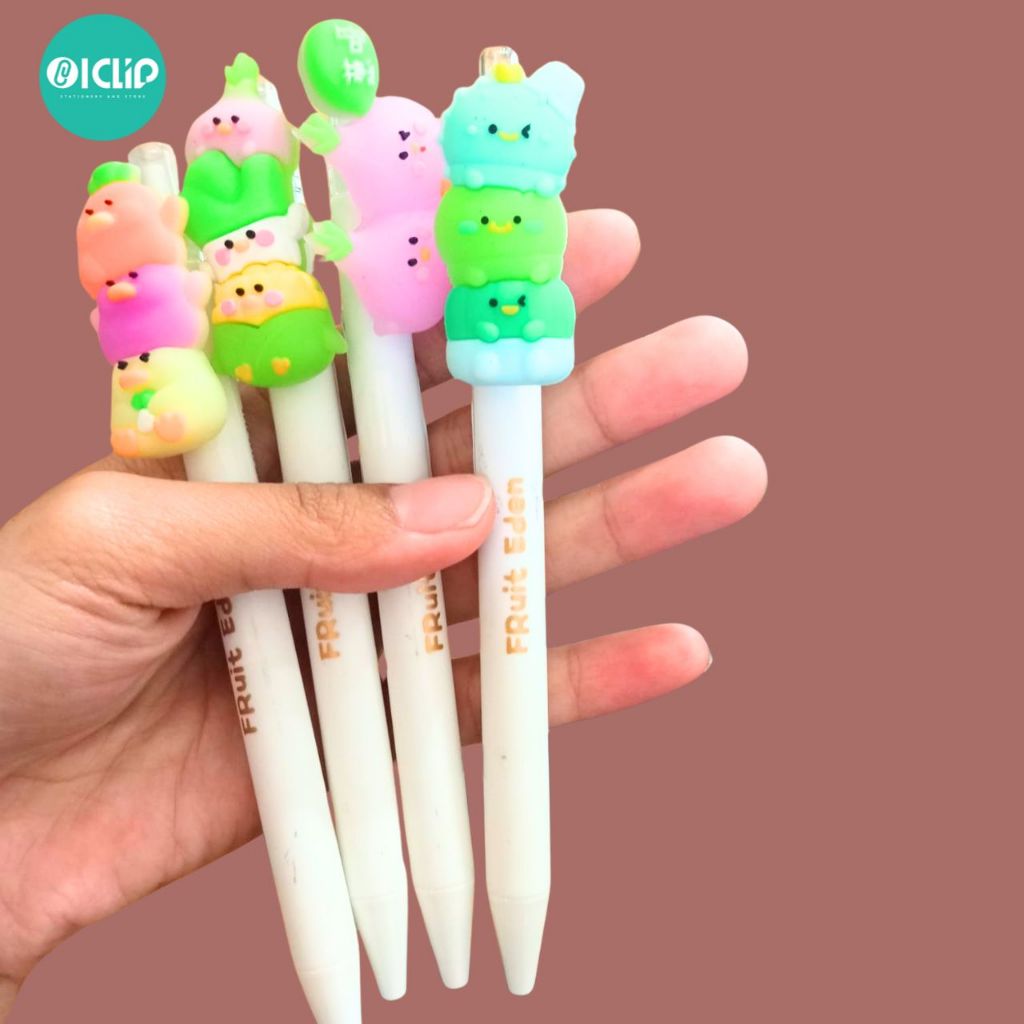 

ICLIPSTATIONERY PULPEN MOTIF 7125 FRUIT EDEN