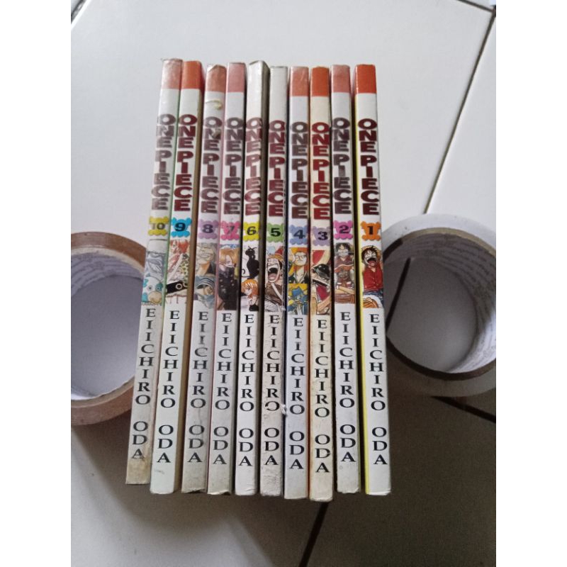 Komik One Piece vol 1-10 Fullset
