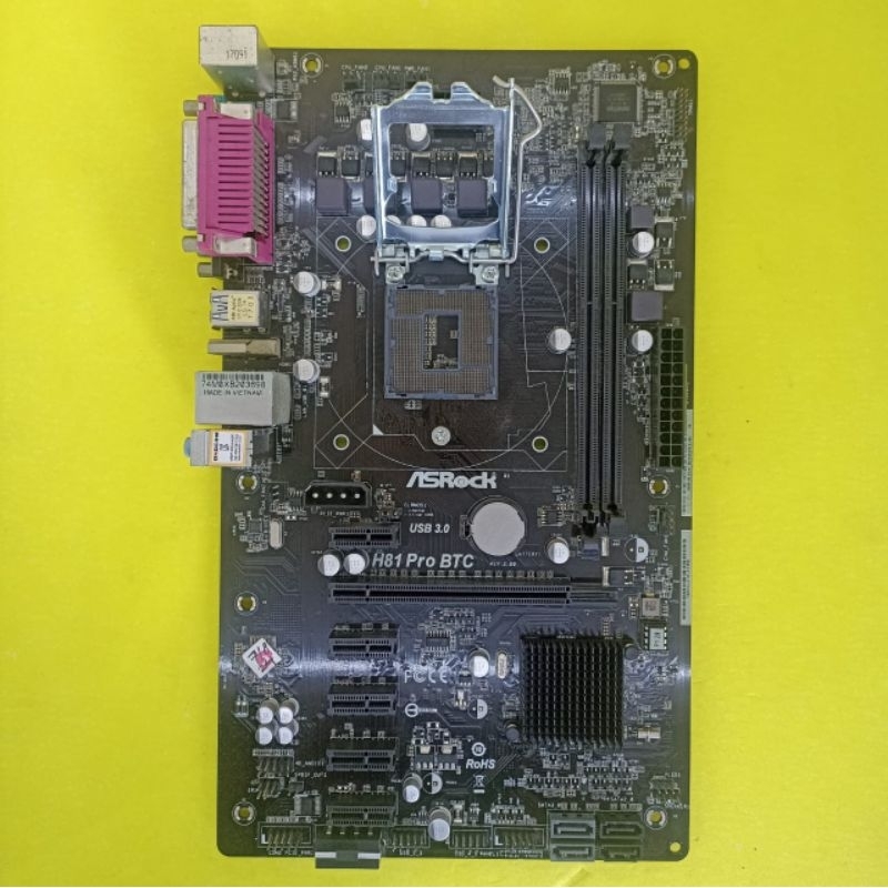 Motherboard Asrock H81 Pro BTC