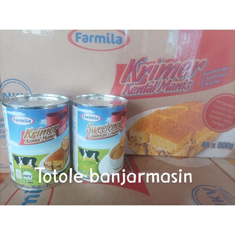 

FARMILA KENTAL MANIS 500 GR / KRIMER KENTAL MANIS /DAIRY SUSU KENTAL MANIS