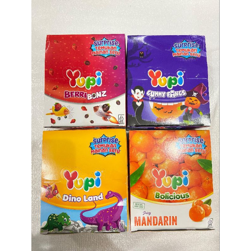 

Permen Yupi box all varian BOX