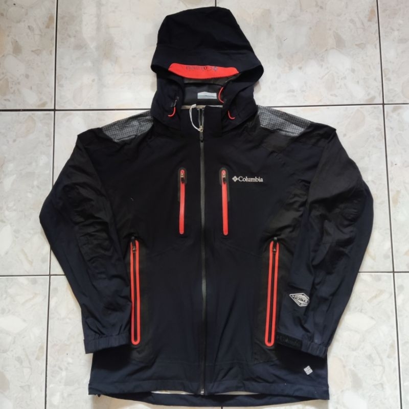 Jaket outdoor, gorepad, gorpcore, omnitech, breathable, columbia
