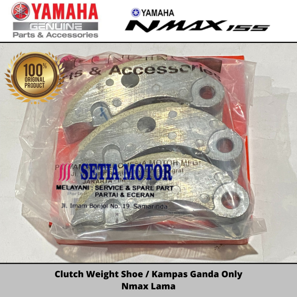 Clutch Weight Shoe / Kampas Ganda Only Nmax Lama