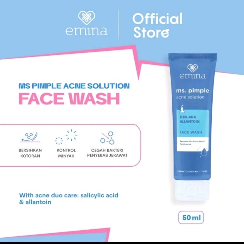 Emina Ms. Pimple Acne Solution Face Wash