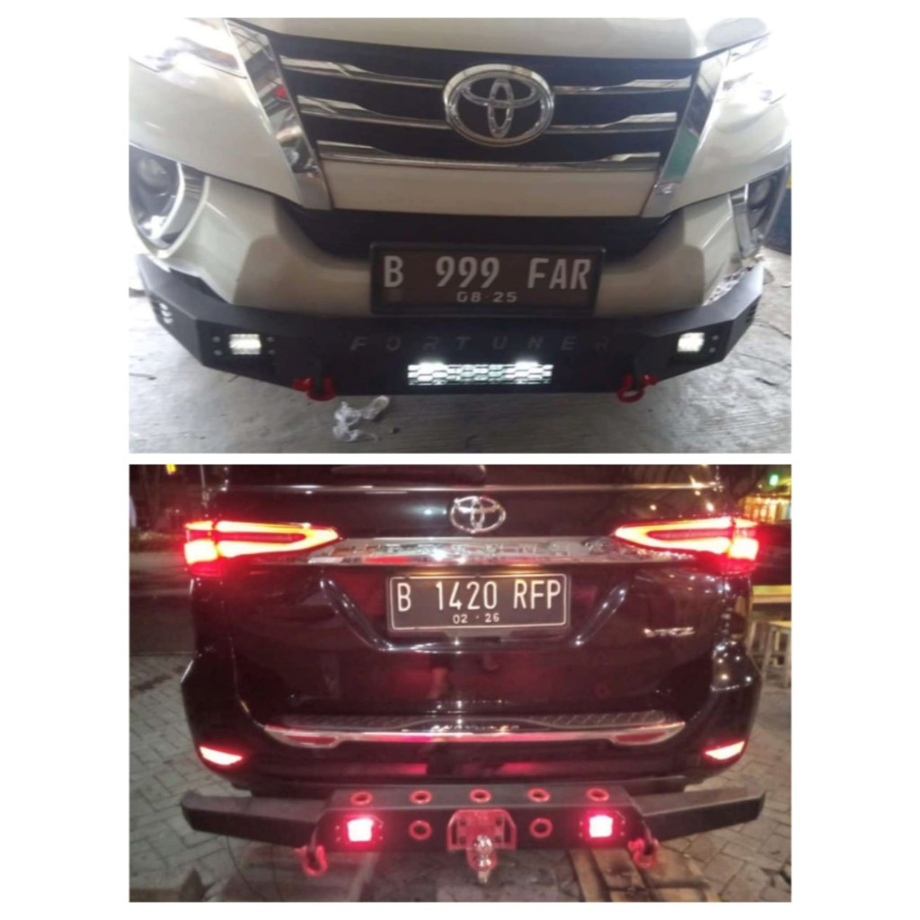PAKET TOWING DEPAN BELAKANG SUPER COBRA ALL NEW FORTUNER