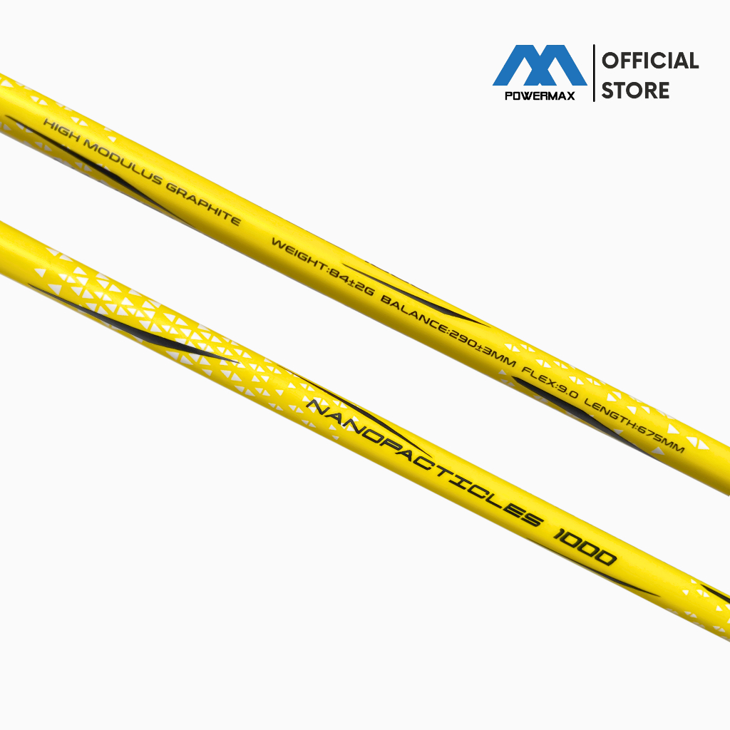 HOT DEALS BEST SALE POWERMAX RAKET BADMINTON NANOPARTICLES 1000 FRAME BULUTANGKIS 4U 36 LBS HEAD