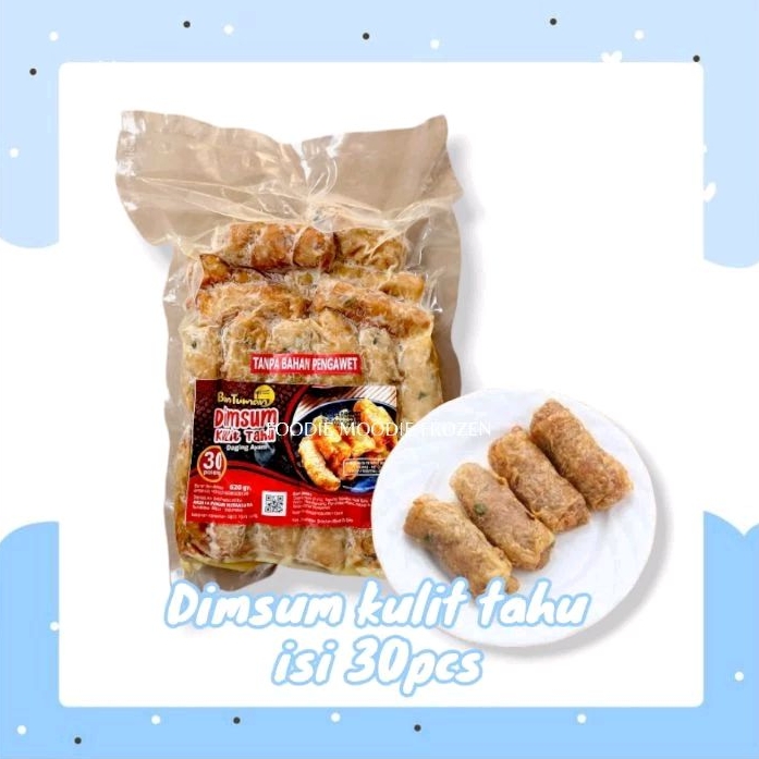 

Dimsum Kulit Tahu Bentuman 580gr - isi 30pcs/ Dimsum Ayam/ Dimsum Seafood/ Kulit Tahu
