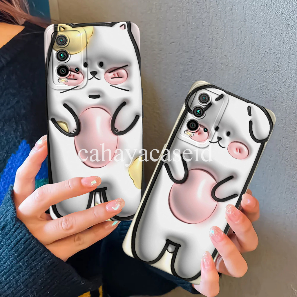Sillicone Untuk Xiaomi Redmi 9t Karakter Pro Kamera Casing Softcase