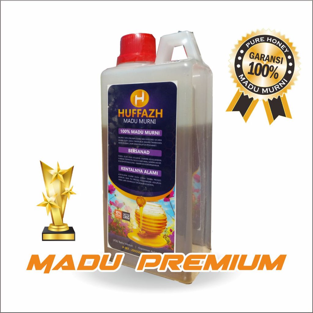 

Madu Huffazh Nektar Randu 1 Kg, madu bersanad murni alami