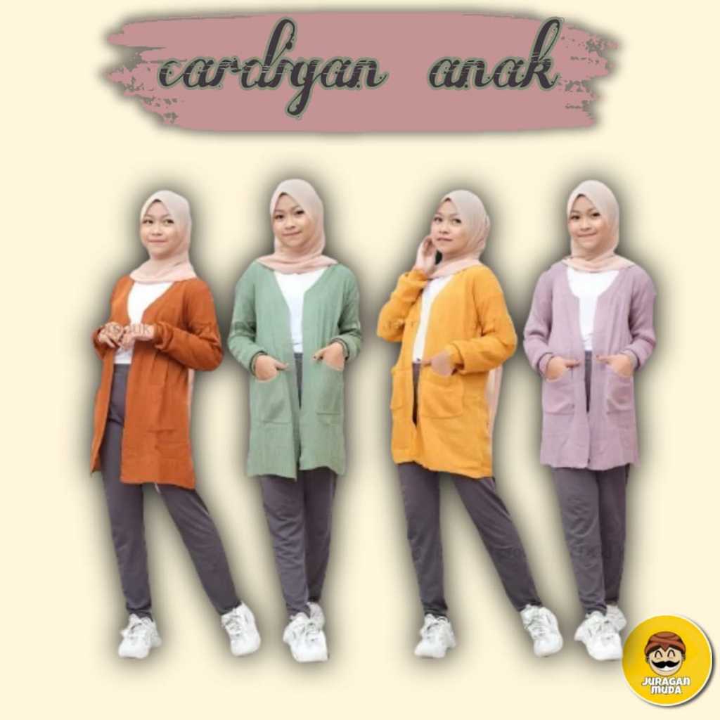CARDIGAN RAJUT ANAK PEREMPUAN 12 TAHUN TANGGUNG KARDIGAN KARDI RAJUT BELLE ANAK TEBAL MURAH