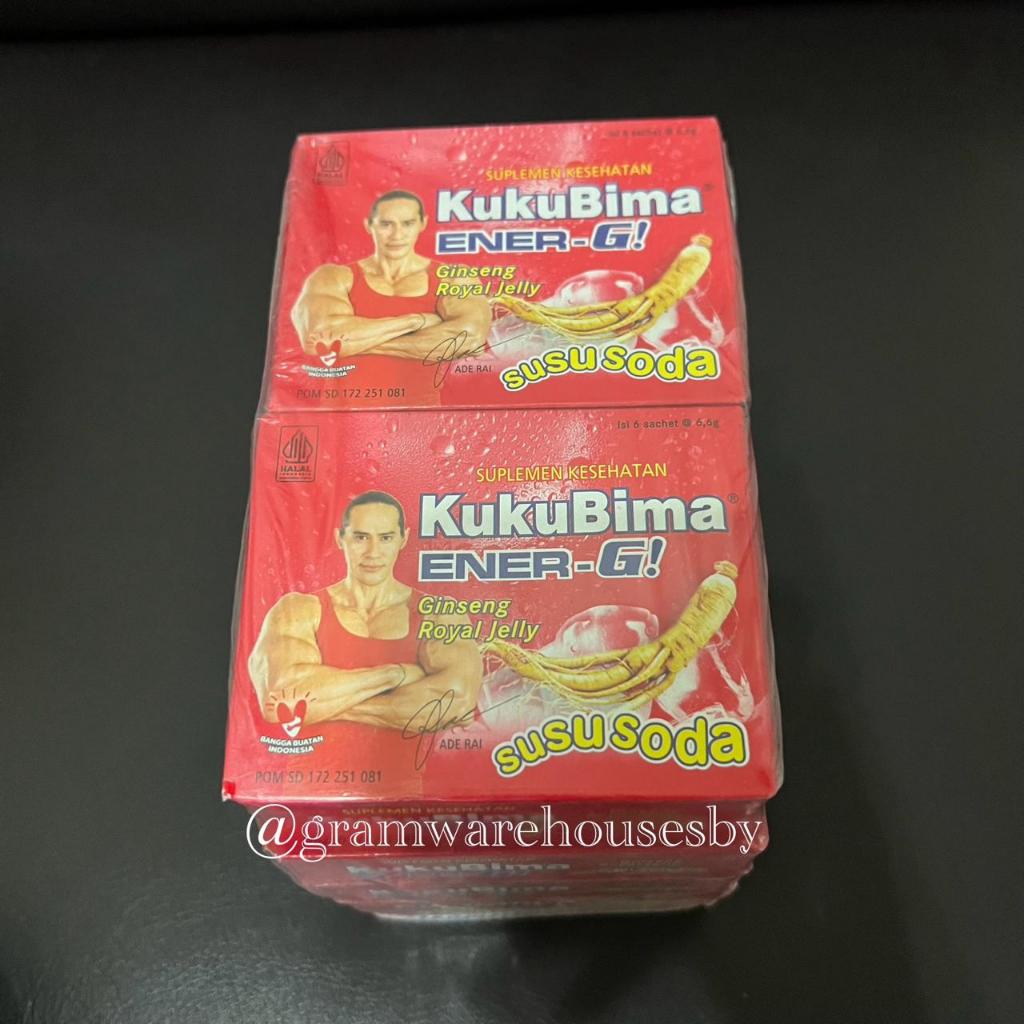 

KukuBima Ener-G Susu Soda 1 box isi 6 Sachet