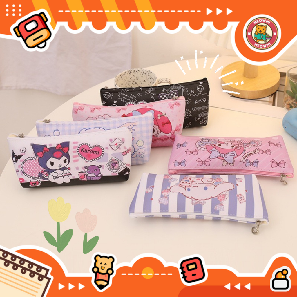 

Tempat Pensil Karakter Kartun Lucu Bahan PU Anti Air PC0212