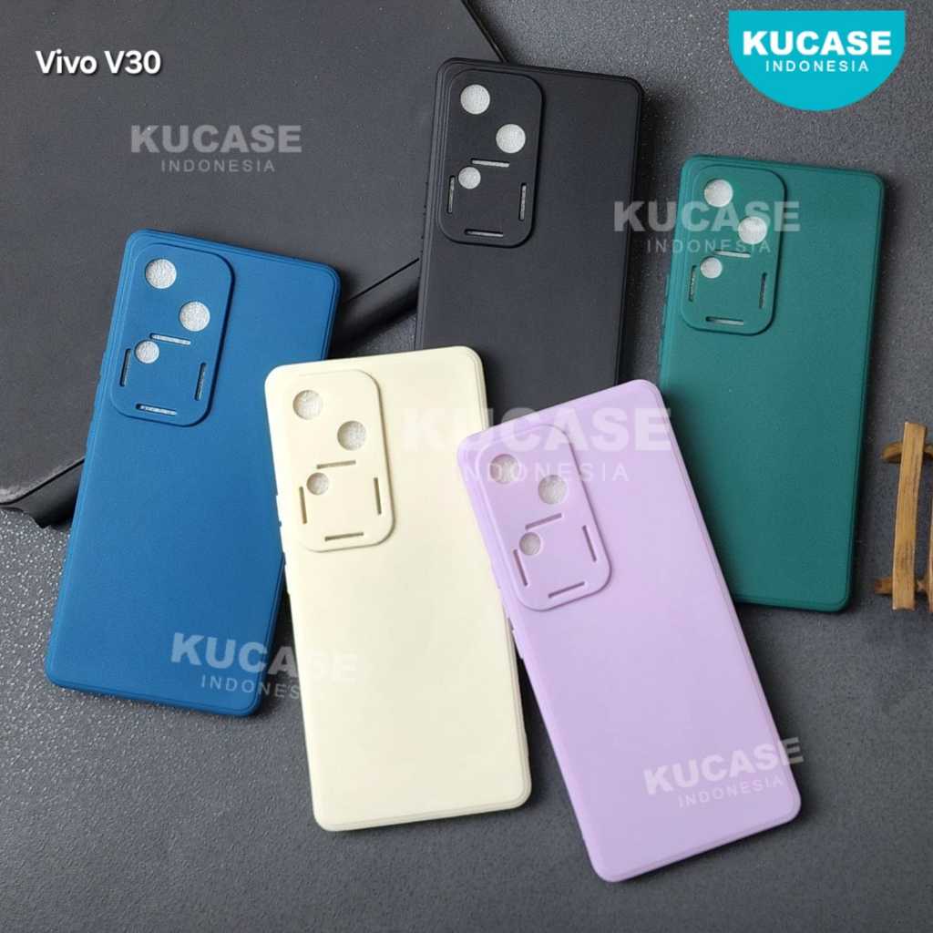 Vivo V30 Vivo V30 Pro Softcase Macaron Square Polos Case Vivo V30 Vivo V30 Pro