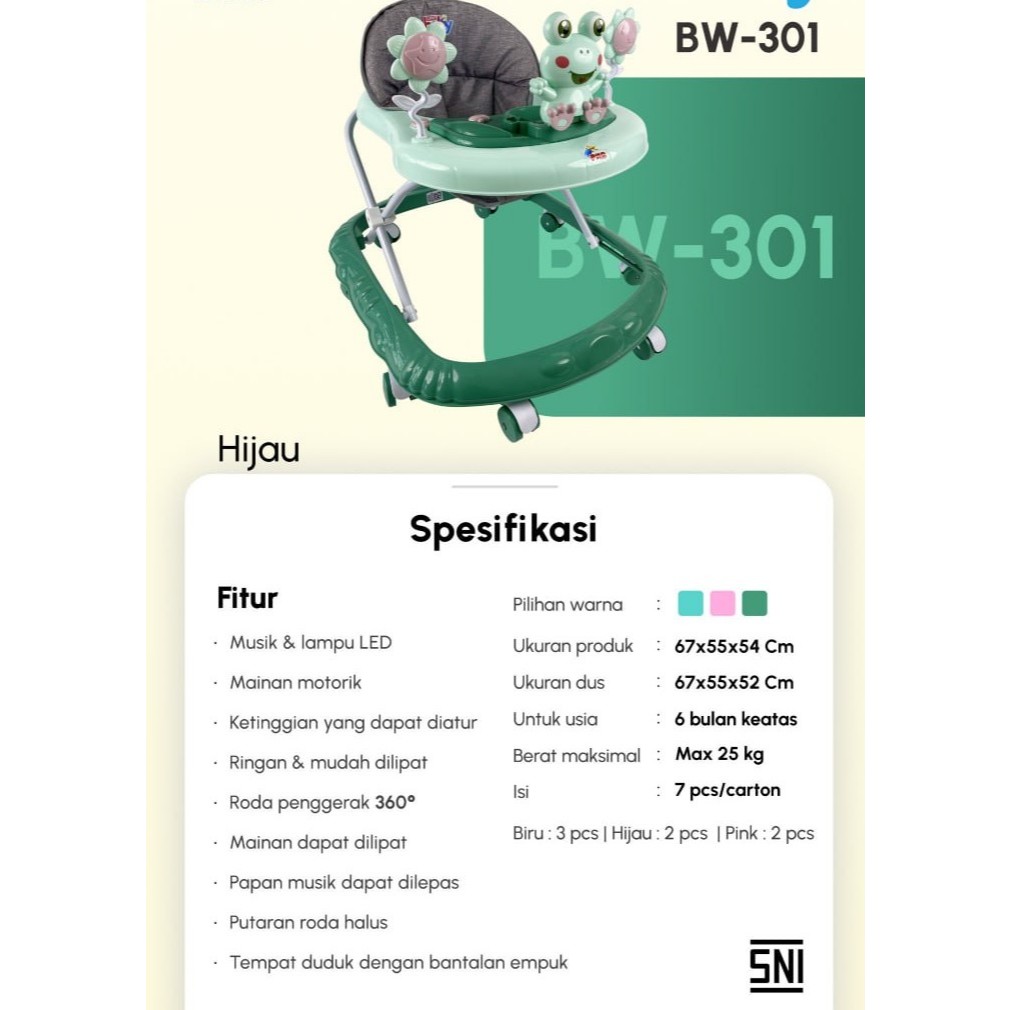 Baby Walker Iora Iora Baby Bw-301