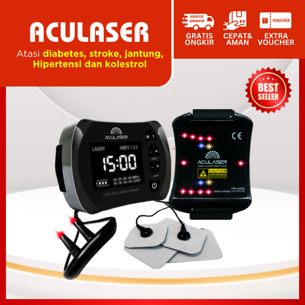 Dr Laser Supreme 16 Titik - Jam Tangan Laser Terapi Kaki, Terapi Tangan, Terapi Stroke Bergaransi dan Original 100%-6