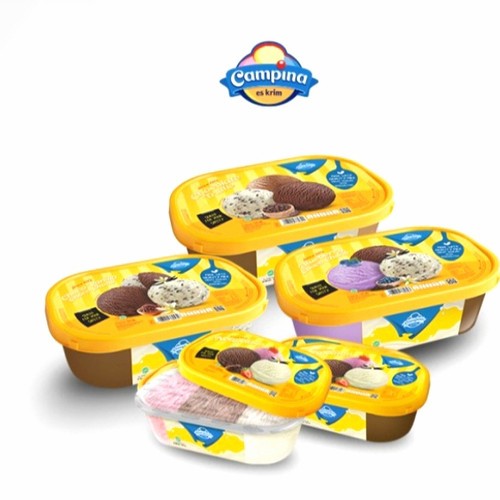 

Es Krim Campina Family 700 ml Ice Cream