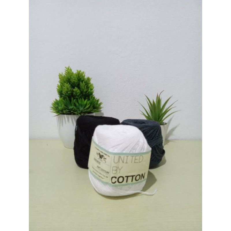 BENANG SCU POLOS/BENANG SOFT COTTON UNITED/BENANG SOFT COTTON/BENANG RAJUT/RAJUTAN SOFT COTTON/BENAN