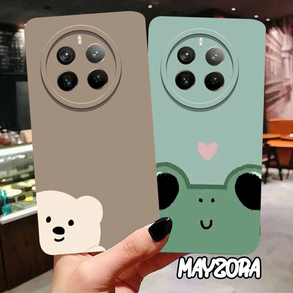 Case pro camera Realme 12 pro Terbaru 2024 -Silikon Realme 12 pro - motif CUTE - Softcase Realme 12 