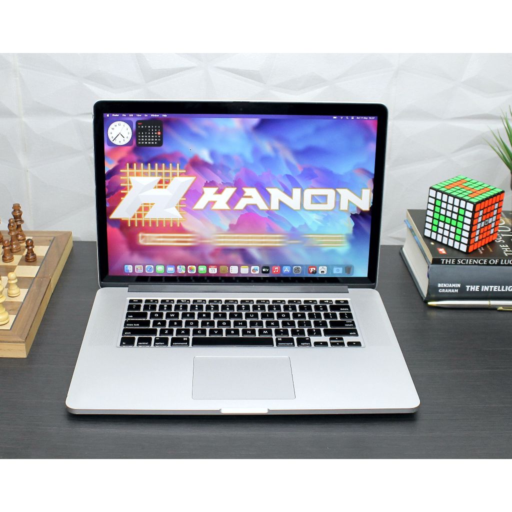 APPLE MACBOOK PRO 15 2015 RETINA CORE I7 INTEL IRIS SSD RAM 16GB NORMAL SIAP PAKAI TIPIS RINGAN BUIL