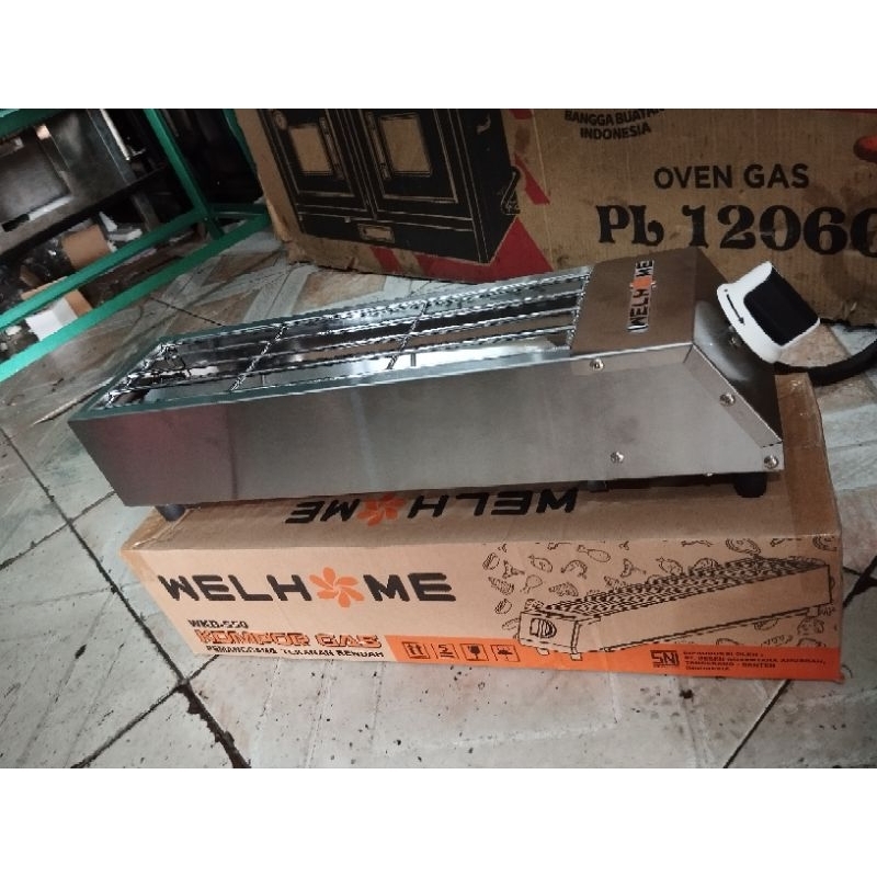 bakaran sate mini (bahan bakar gas)