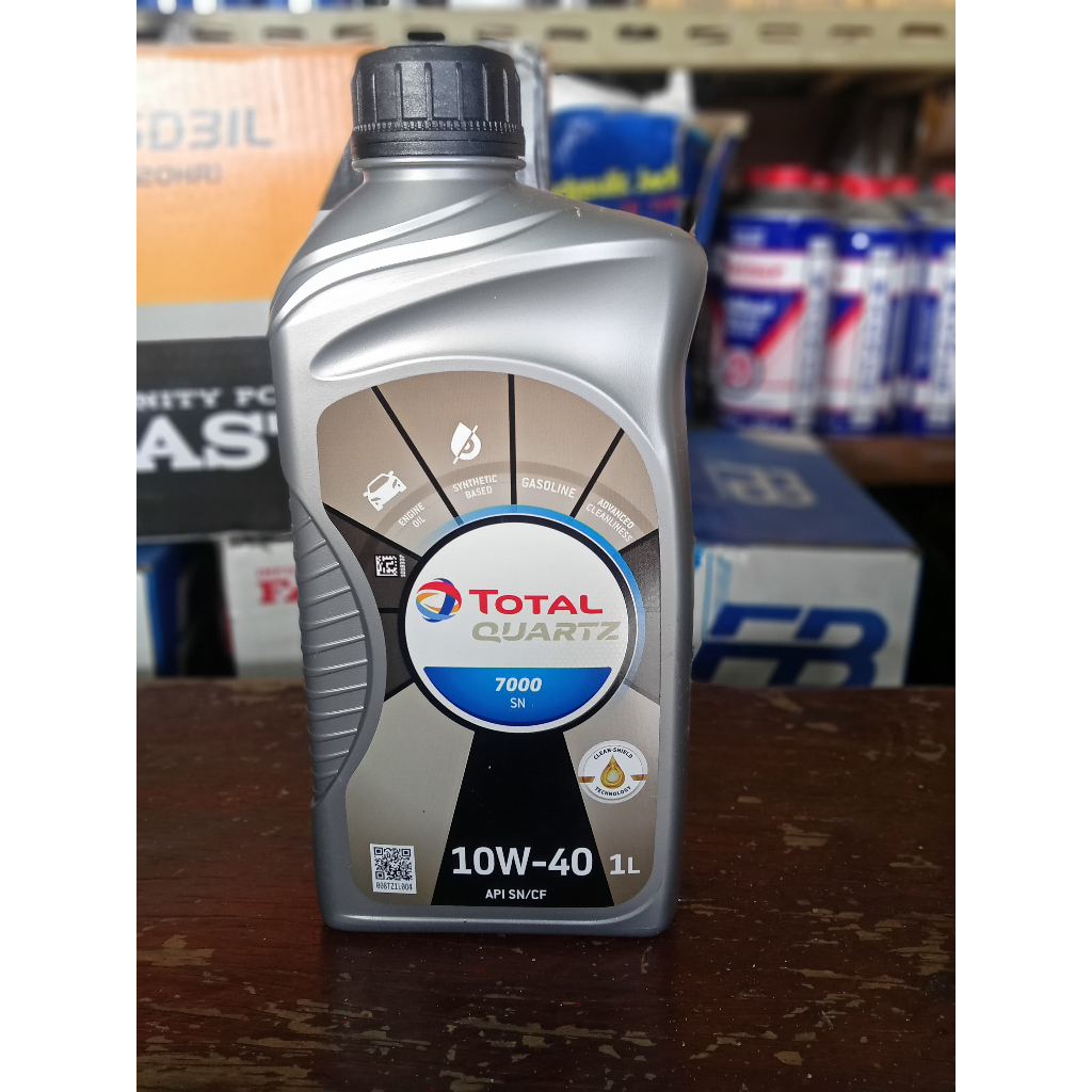 Oli Total Quartz 7000 10w-40 Oli Mesin Mobil 1 Liter