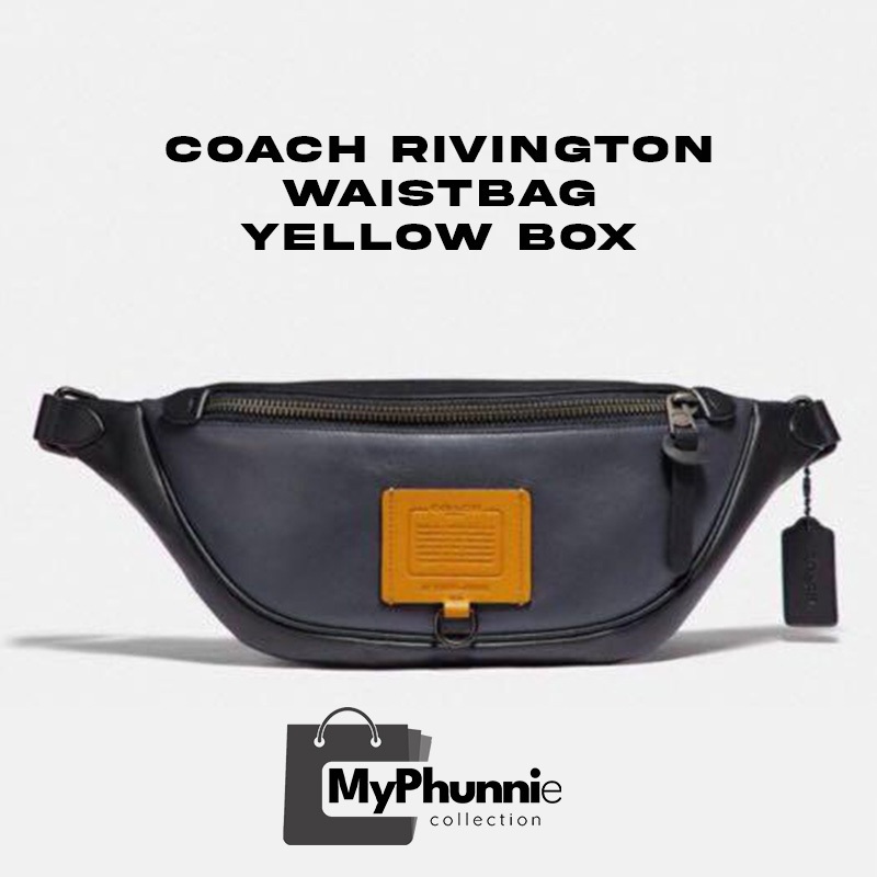 coach rivington waistbag Yellow box