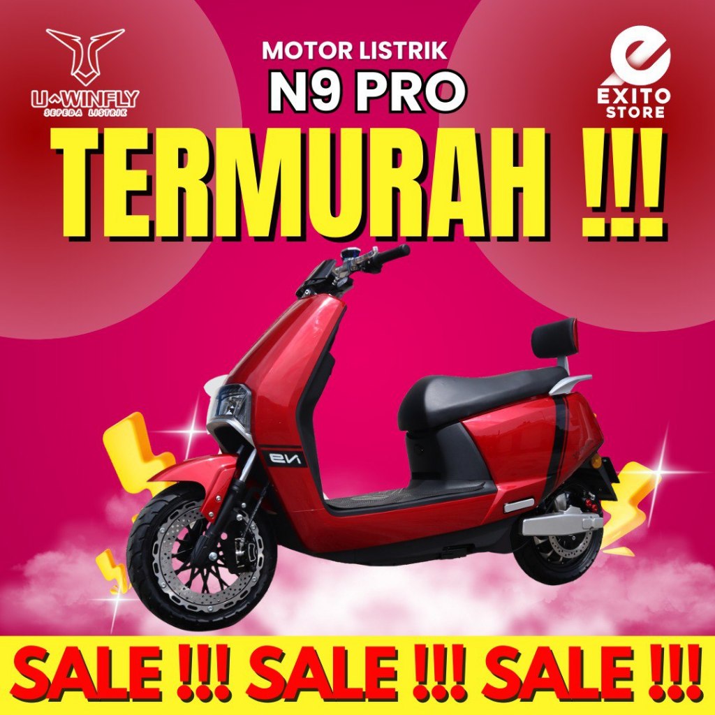 MOTOR LISTRIK N9 NEW N9 PRO N9+ UWINFLY INDONESIA