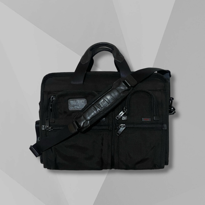 Tumi Alpha 26109DH 2-Way Organizer Briefcase