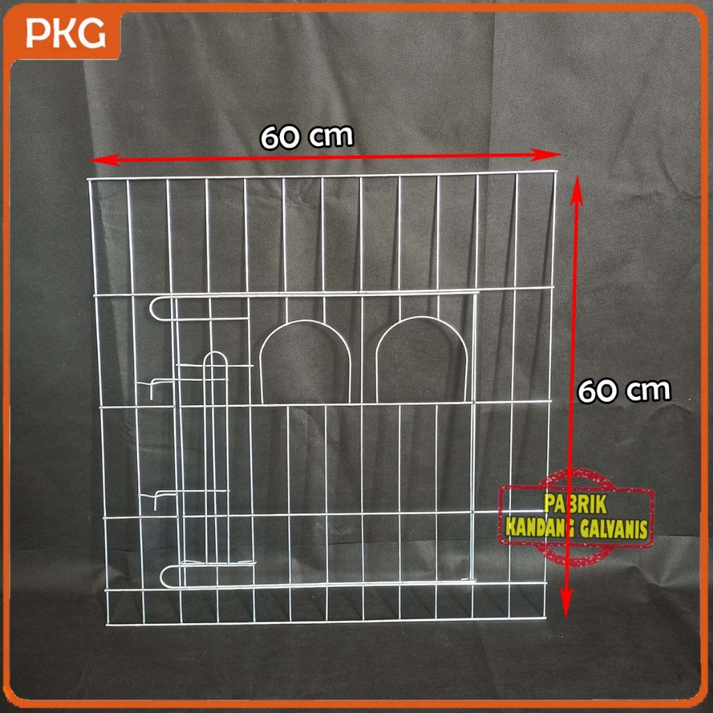 RETATARU. PANEL RAM PINTU KANDANG GALVANIS BERBAGAI UKURAN CUSTOM PART DEPAN DOC STARTER MINIMALIS