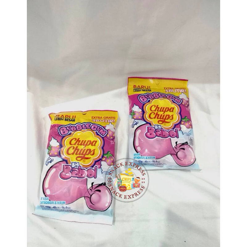 

Chupa Chups Babol Bubblegum Pack ( 1 pack isi 40 pcs)