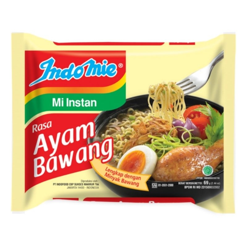 

INDOMIE Mie Instan Kuah Berbagai Varian Rasa