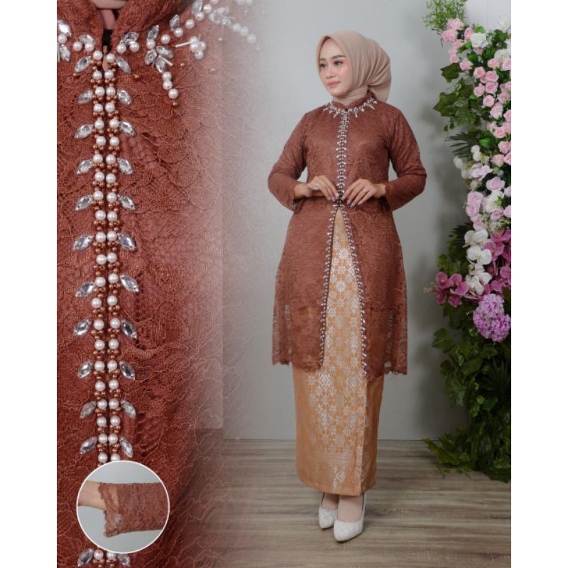 GAMIS WANITA TUNIK BROKAT PAYET(ZZ)