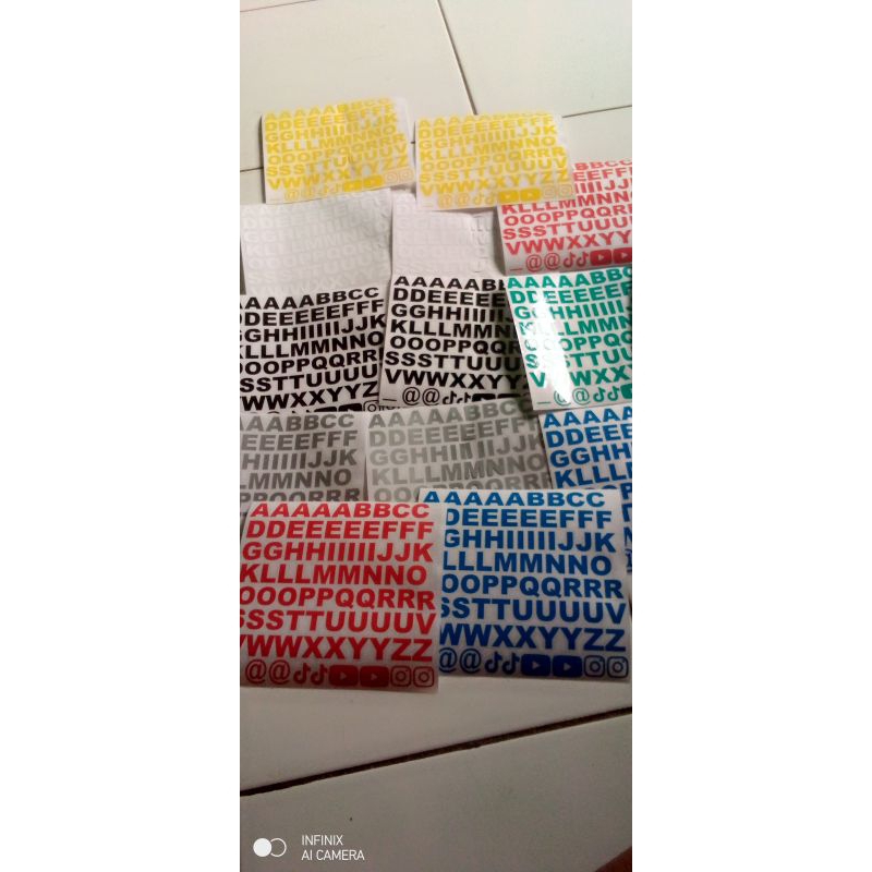 

stiker ABJAD DAN LOGO MEDSOS