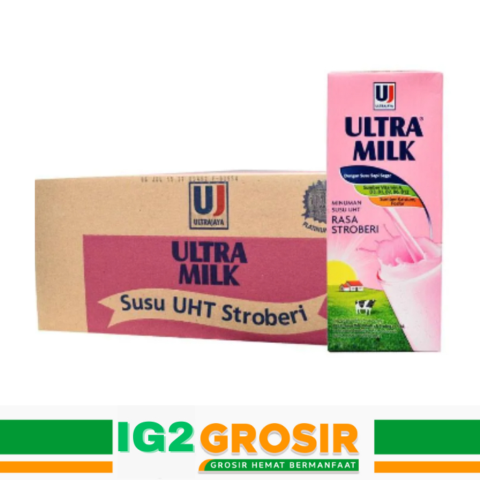 

Ultra Strawberry 200ml (1 Dus/ Isi 24 Pcs)
