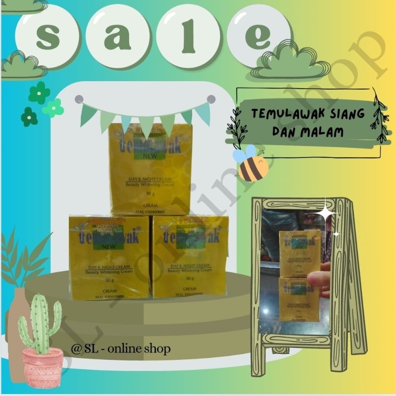 Krim Temulawak siang malam original Malaysia