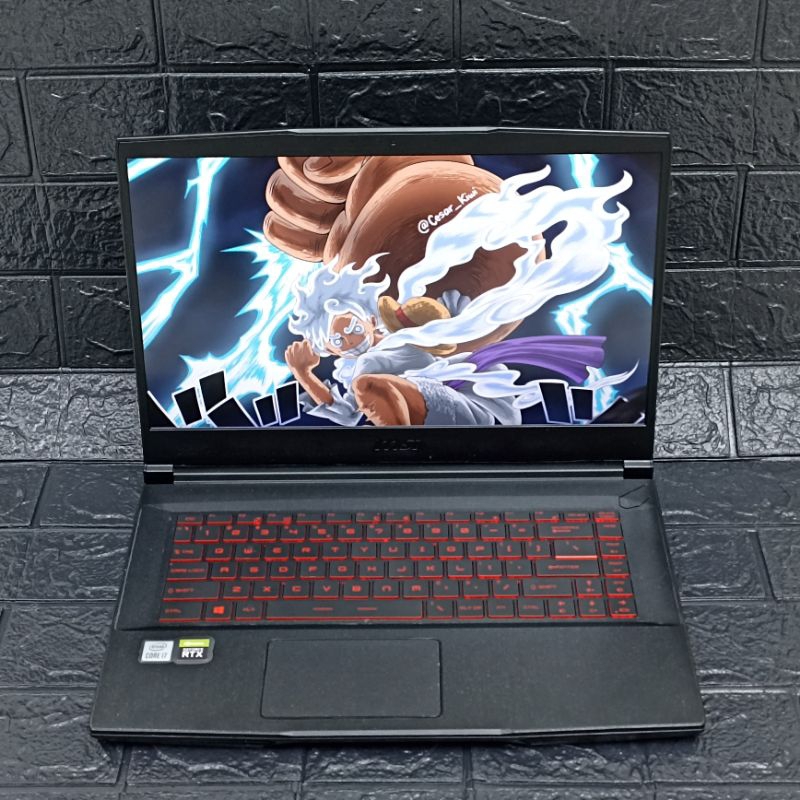 Laptop Gaming MSI GF63 Thin 10UC Intel Core I7-10750H 16/512GB RTX 3050 2nd