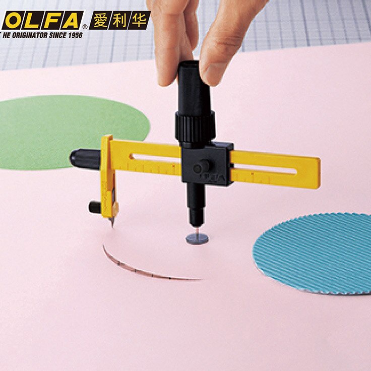 

Terbatas OLFA Pisau Potong Lingkaran 1cm15cm CMP1 Compass Cutter
