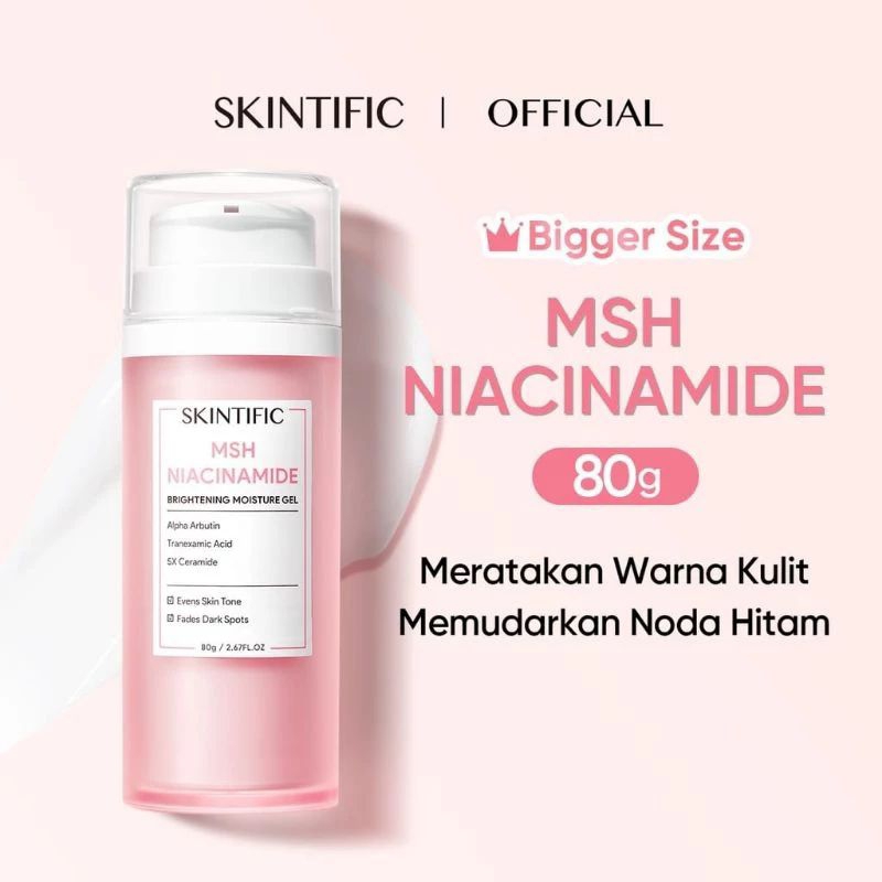 msh moisturizer skintific 80gram