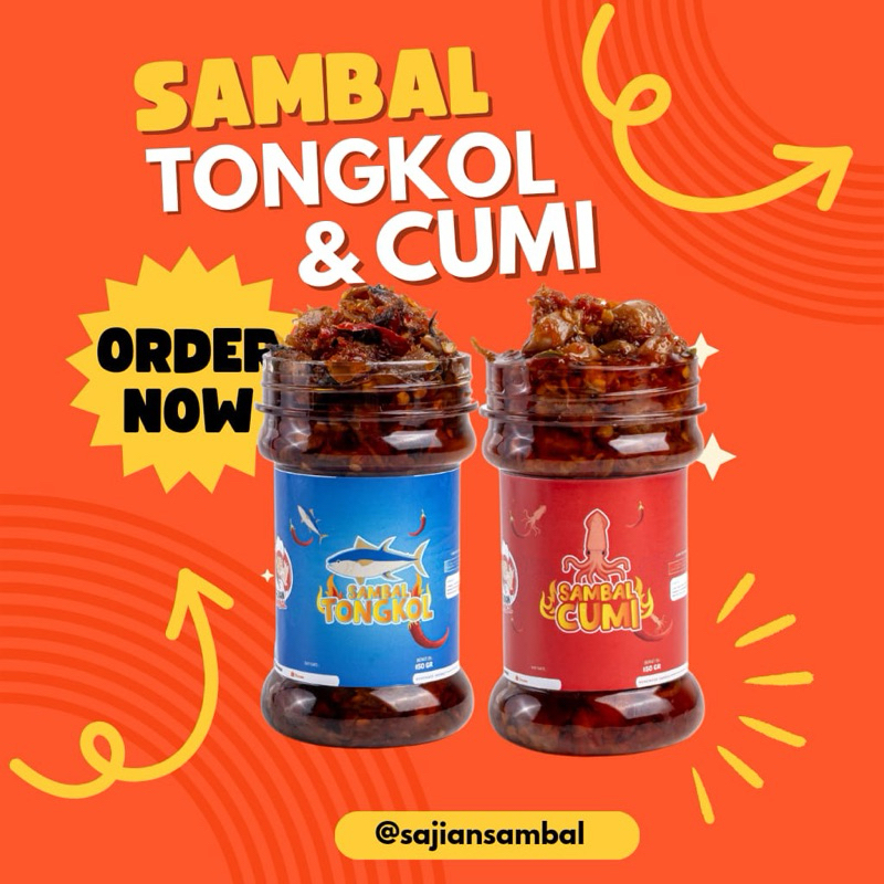 

SAMBAL CUMI & TONGKOL 150 gram (Sambal bikin NAGIH)