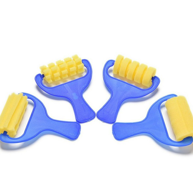 

Kid Paint Sponge Roller Spons Lukis isi 4