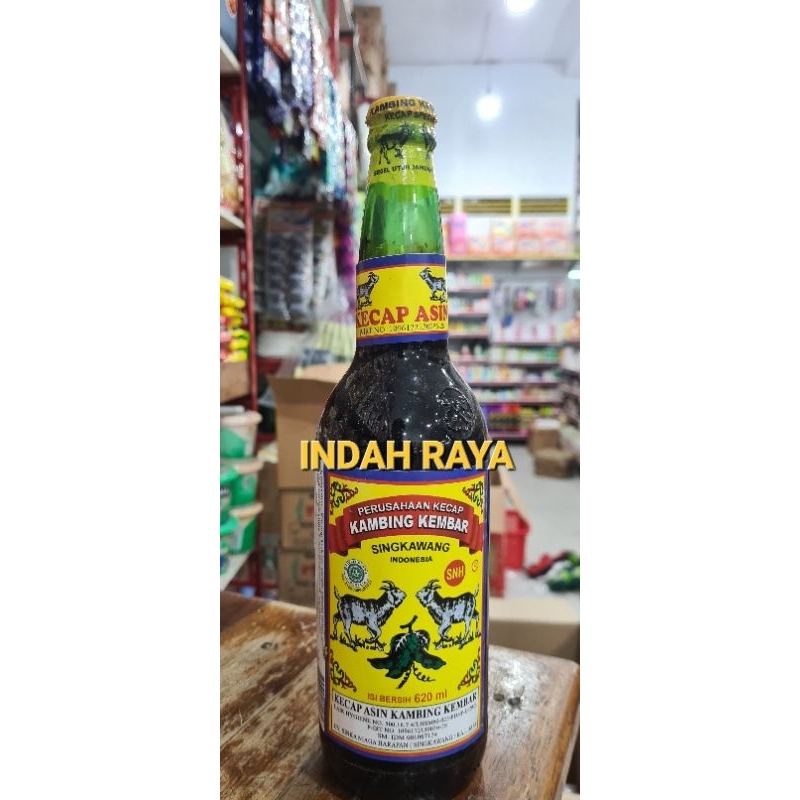 

KECAP ASIN KAMBING KEMBAR SINGKAWANG 620 ml