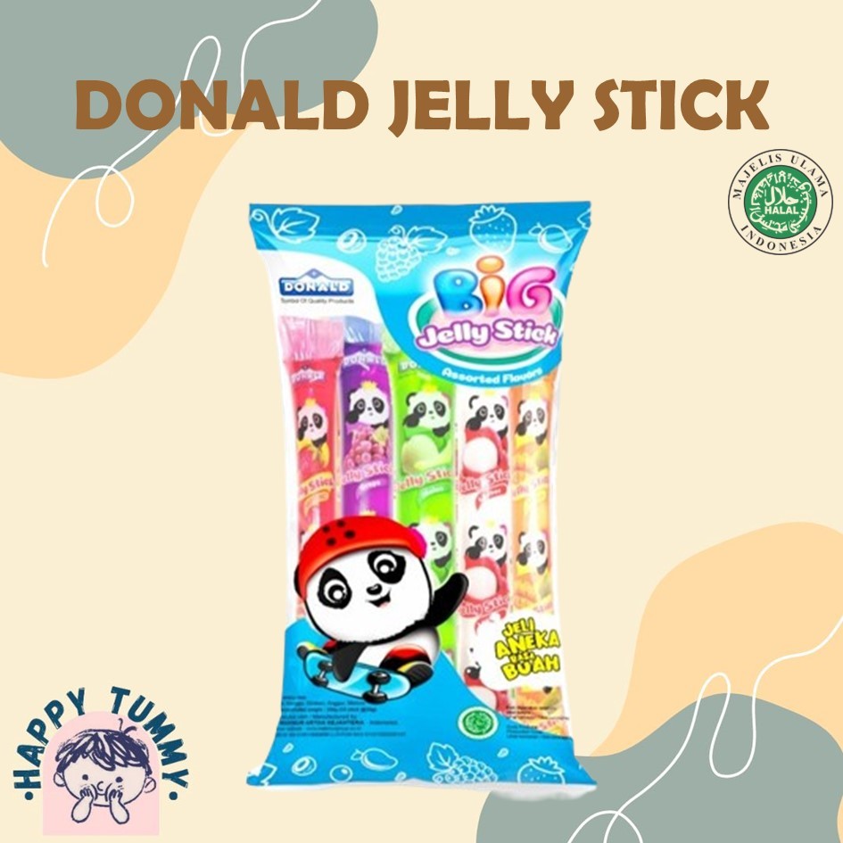 

Big Donald Jelly Stick 30gr. PAK