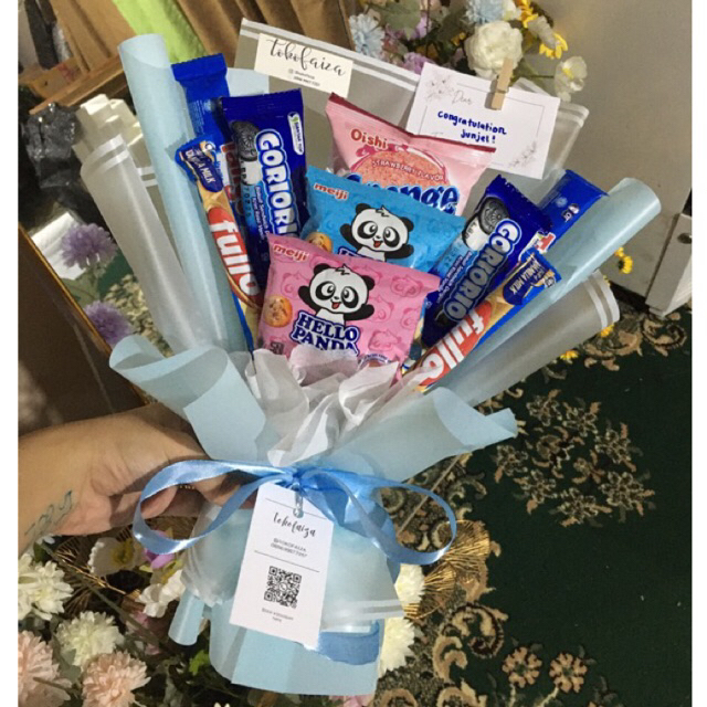 

[TIPE A] SNACK BOUQUET BUKET JAJAN WISUDA ULANG TAHUN ANAK PACAR JAMBI