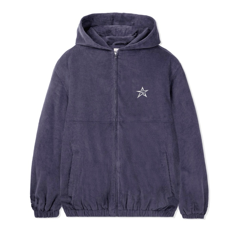 Sai - Almost Outer Work Jacket Corduroy Slate Blue