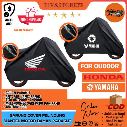 Sarung Motor Anti Air dan Panas / Mantel Motor anti air / Pelindung motor saat hujan Dan dari Panas 