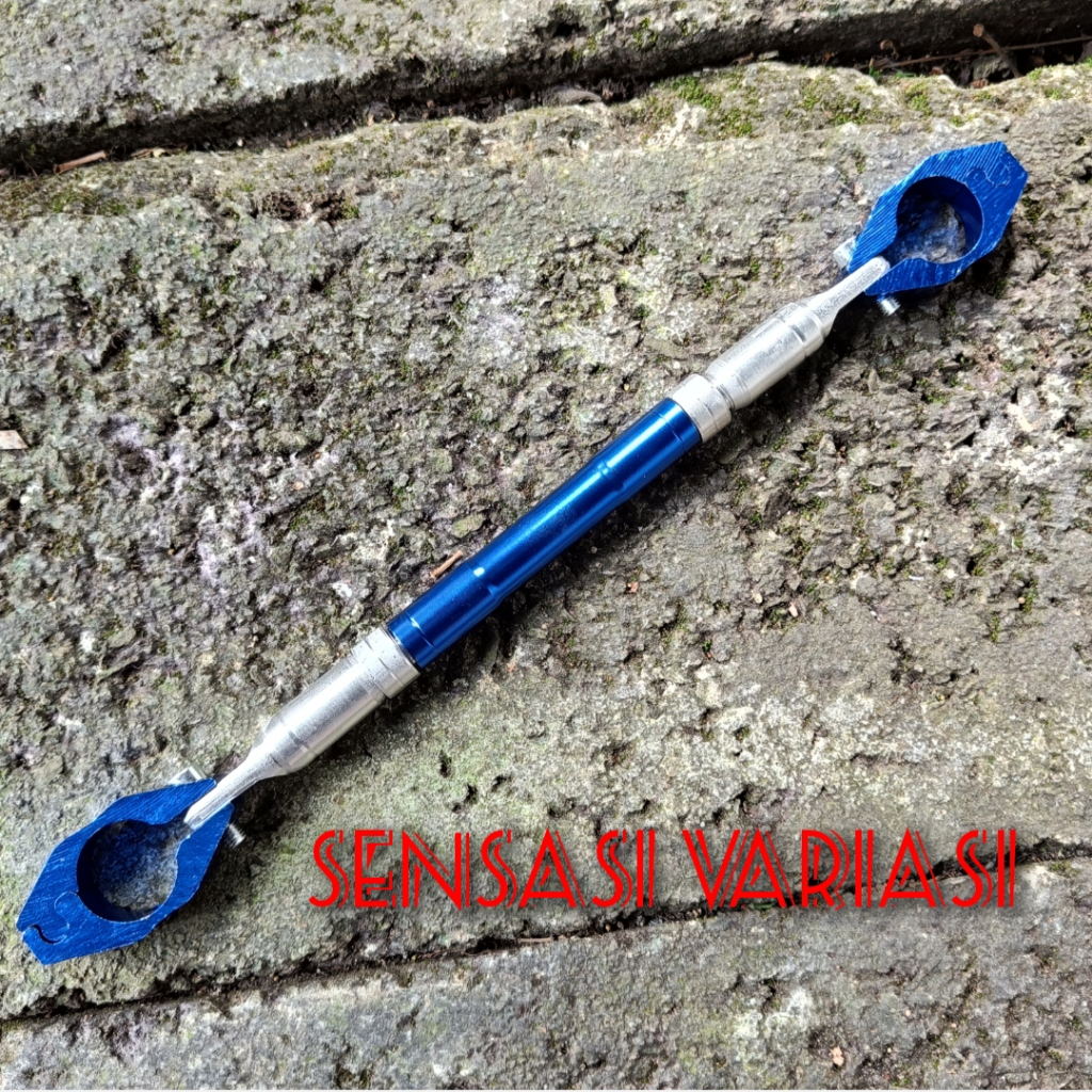 Palang Stang Besar Stelan - Stabilizer Stang Motor Full CNC Buat Motor Vixion - PCX - Beat Street - 